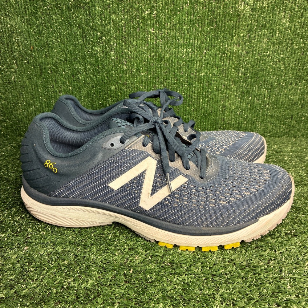 New Balance 860 v10 Stability Mesh Active Athletic Running Sneaker Blue Mens 12
